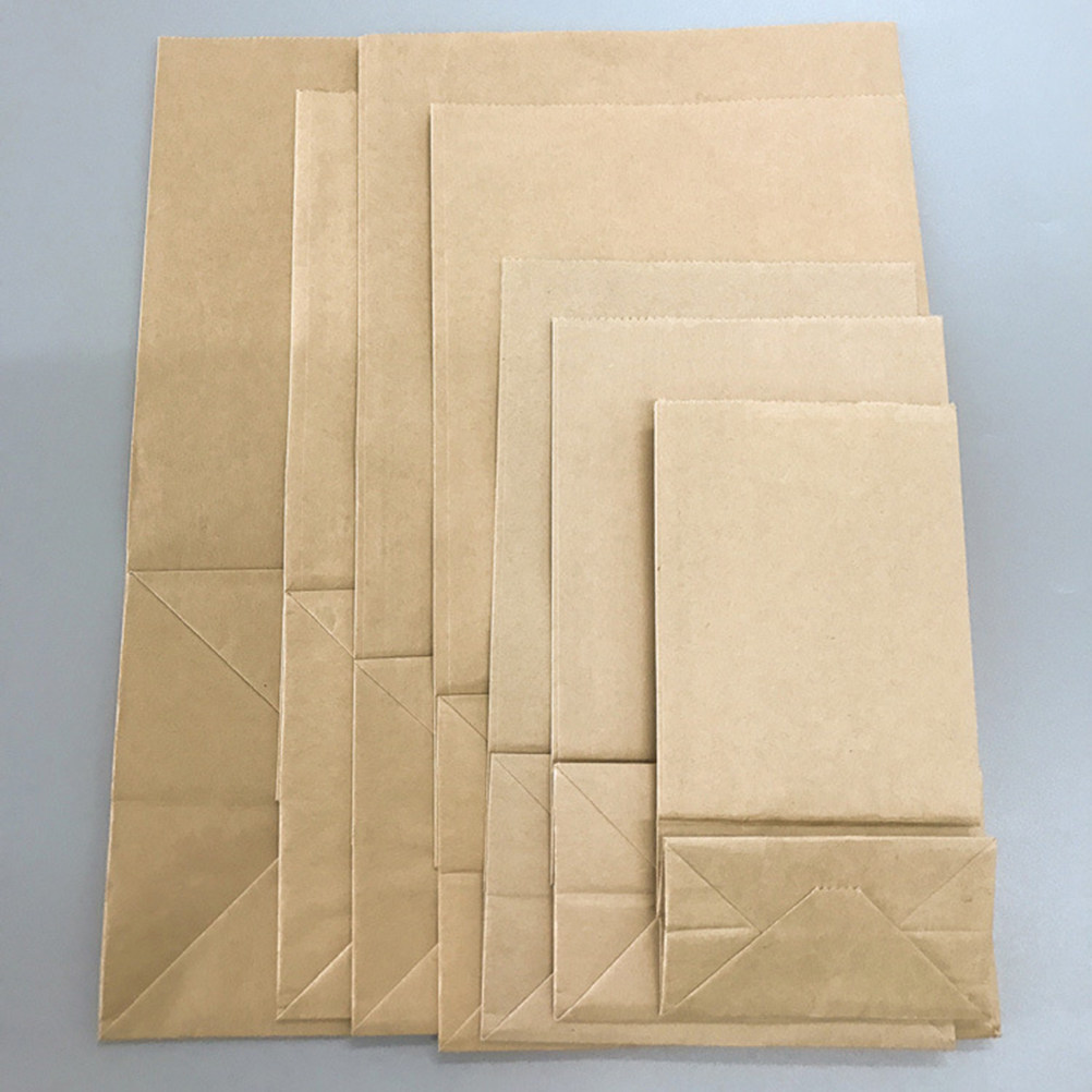 Food In Snacks - Sacchetti in carta kraft per alimenti,