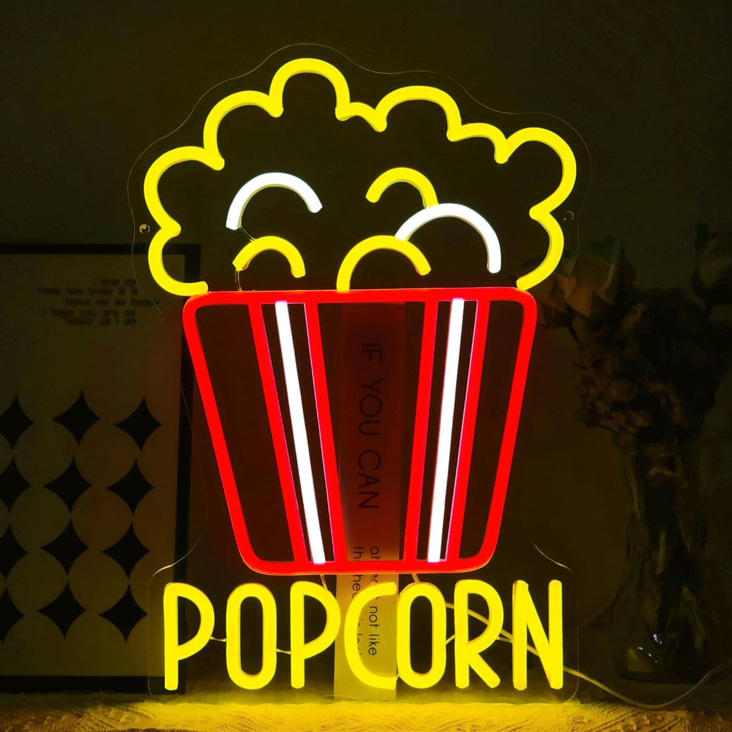 Snacks Food Video - Insegna al Neon a LED Dimmerabile