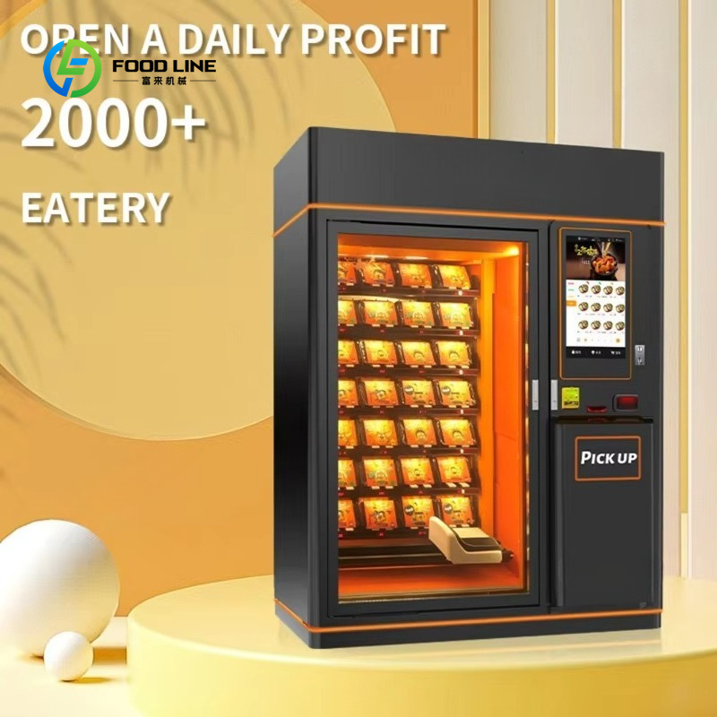 Food In Snacks - Distributore Automatico Personalizzato per Cibo Caldo,