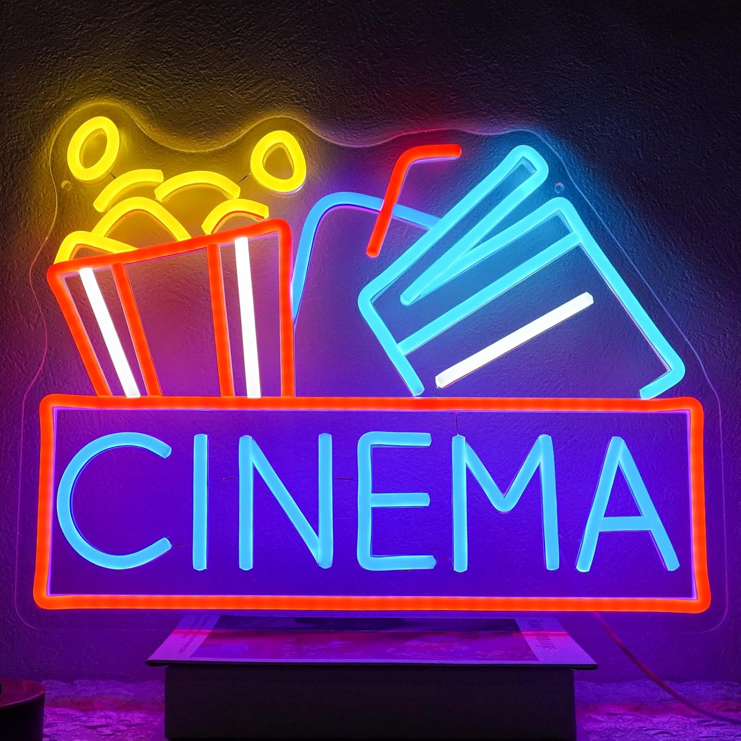 Snacks Food Video - Insegna al Neon a LED Dimmerabile