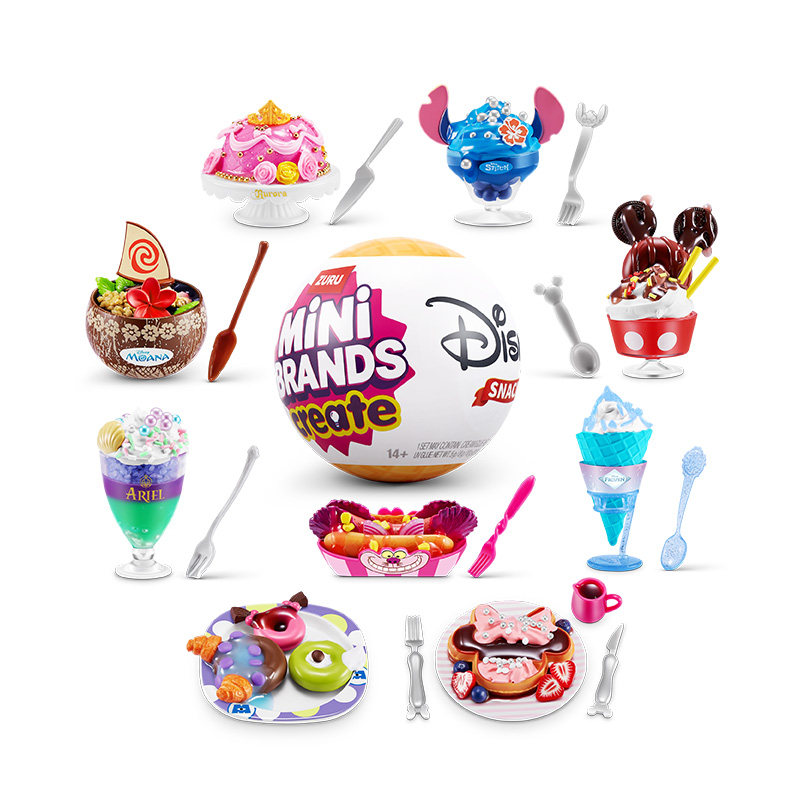 Zuru Mini Brands Create Disney - Food Snacks Items recensione e prezzo