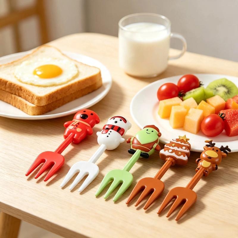 10 Forchettine per Frutta di G - Xmas Food Snacks recensione e prezzo